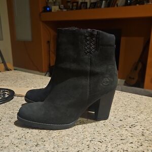 Timberland Women's Black Heeled Boots